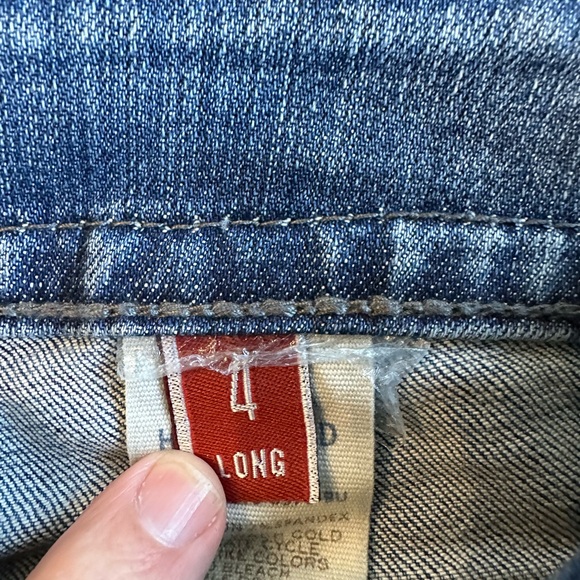 Stetson Jeans Size 4 Long Inseam 33 1/2 - Picture 4 of 6